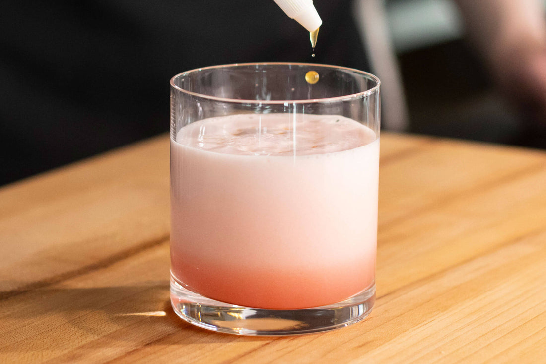 SCORPION RED TEQUILA SOUR (WITH EGG WHITE)