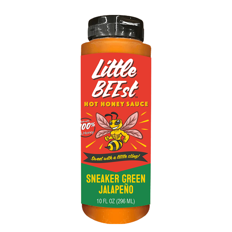 Sneaker Green Jalapeño Hot Honey Sauce