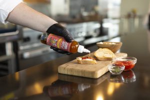 Whipped Feta Cheese Crostini with Hot Honey