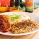 Little BEEst Glazed Hot Honey Hash Brown Breakfast