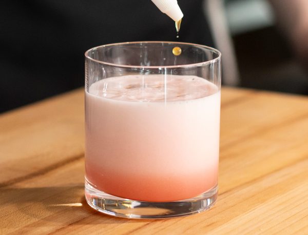 Tequila Sour with Little BEEst Scorpion Red Hot Honey Sauce