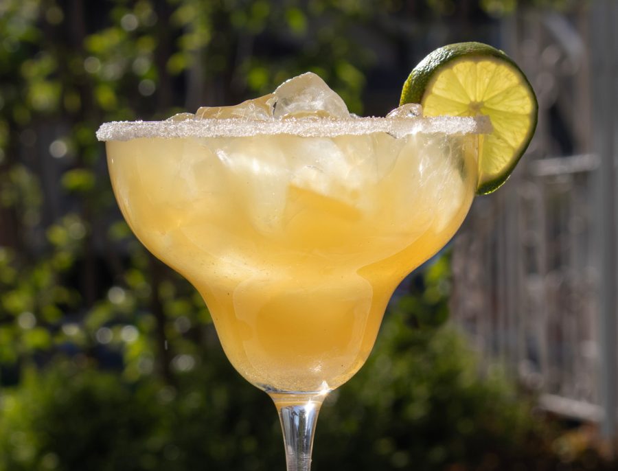 Spicy Pineapple Margarita with Little BEEst Pineapple Habanero Hot Honey Sauce